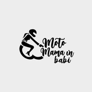Moto mama in babi
