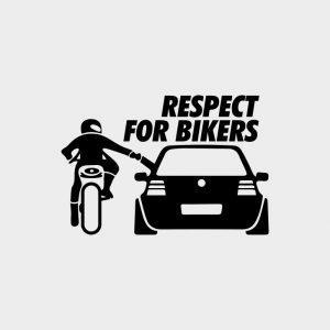 Respect for bikers - Golf