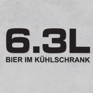 6.3L - BIER IM KÜHLSCHRANK